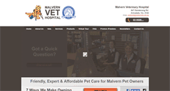 Desktop Screenshot of malvernvet.com.au